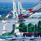 monopile in us' largest offshore wind farm